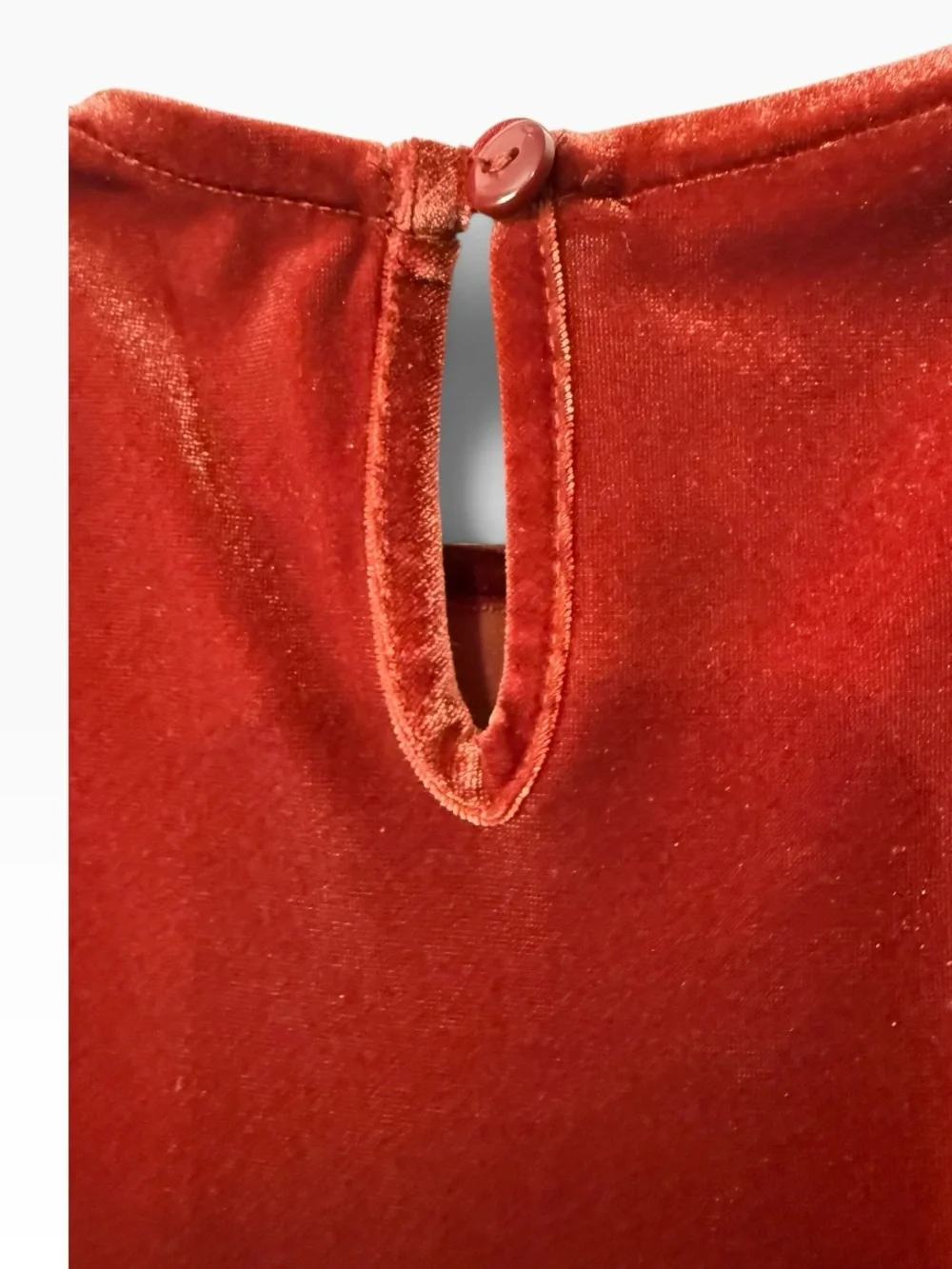 Girls dress by Bonnie Jean in deep red with a velvet feel to it Size 5T
